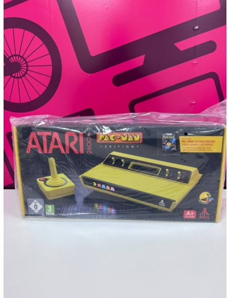 7-7-84109-1-Coleccionismo Vintage Atari 2600 Pac-Man Edition Sin Uso