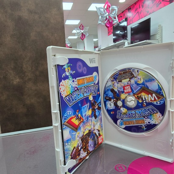 7-7-84028-2-Videojuego Wii Family trainer magical carnival