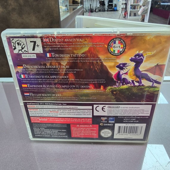 7-7-84199-3-Videojuego Spyro Dawn on the dragon