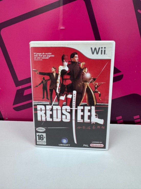 7-7-84025-1-Videojuego Wii Redsteel