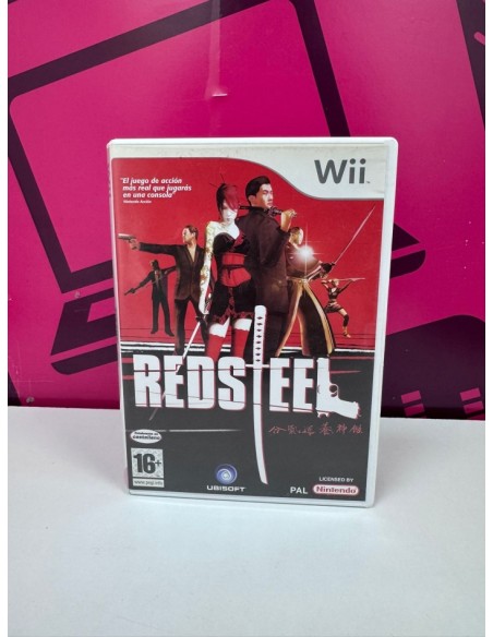 7-7-84025-1-Videojuego Wii Redsteel