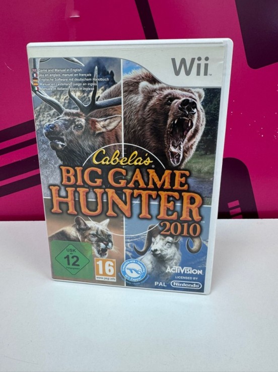 7-7-84022-1-Videojuego Wii Big Game hunter 2010