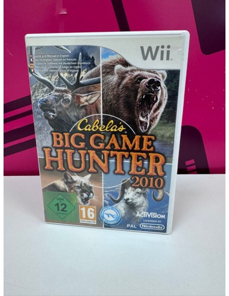 7-7-84022-1-Videojuego Wii Big Game hunter 2010