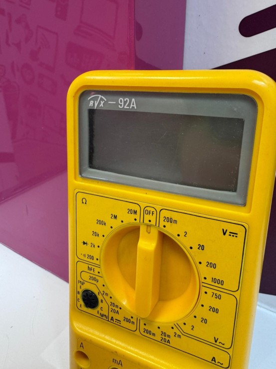 9-9-74678-4-Multímetro RVX 92A 