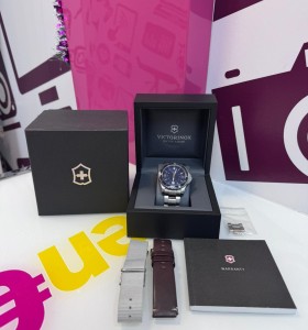 9-9-74695-1-Reloj Pulsera Caballero Victorinox 241603 Maverick Azul 