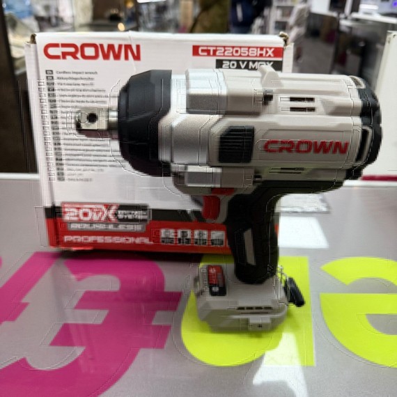 7-7-84238-1-Taladro De Impacto Crown CT22058HX 20V Max 3 4 (Sin Uso)