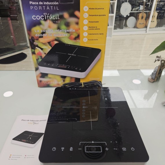 8-8-75183-7-Cocina Placa De Inducción CociFácil 2000w