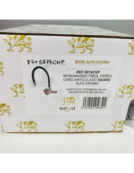 8-8-75197-3-Grifo cocina Grif Styl 5819CNP Nuevo