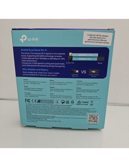 8-8-75214-3-Accesorio ordenador TP-LINK AC600 Mini Wireless