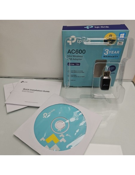 8-8-75214-4-Accesorio ordenador TP-LINK AC600 Mini Wireless