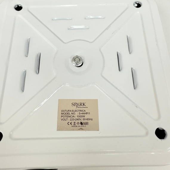 8-8-75228-5-Placa Electrica Estufa Eléctrica Spark 1000W - 