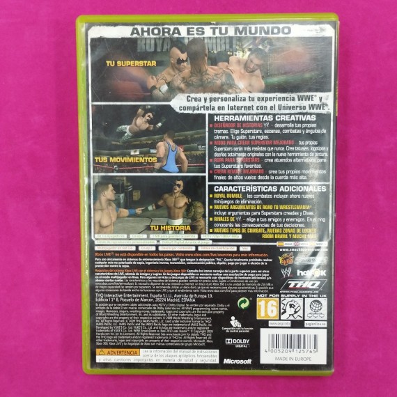 6-6-166507-3-Videojuego Xbox 360 SmackDown VS Raw 2010