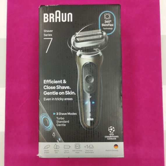 6-6-166589-1-Afeitadora Electrica Braun Series 7(sin Uso)