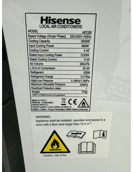 9-9-73664-6-Aire Acondicionado Portatil Hisense Apc09