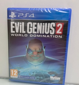 8-8-75312-1-Videojuego PS4 Evil Genius 2 World Domination NUEVO PRECINTADO