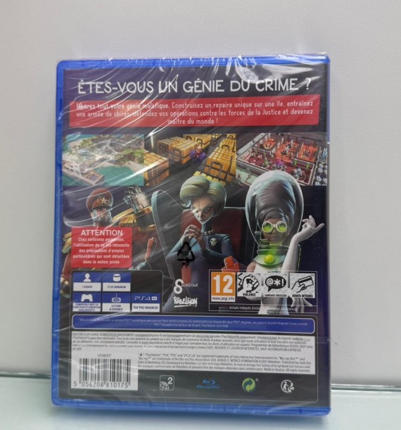 8-8-75312-2-Videojuego PS4 Evil Genius 2 World Domination NUEVO PRECINTADO