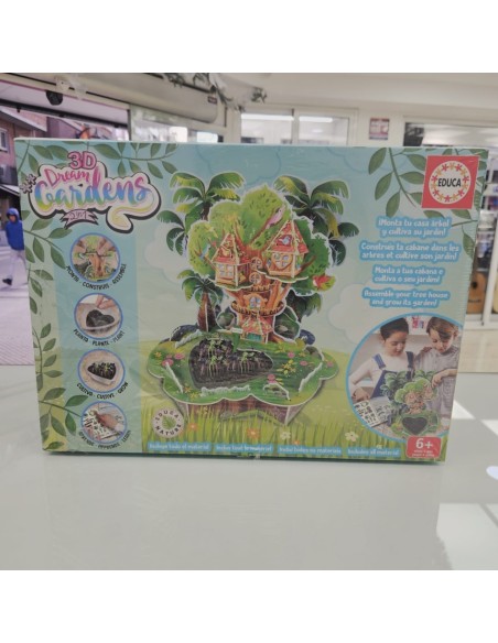8-8-75315-5-Juegos de mesa 3D Dream Gardens 2 en 1