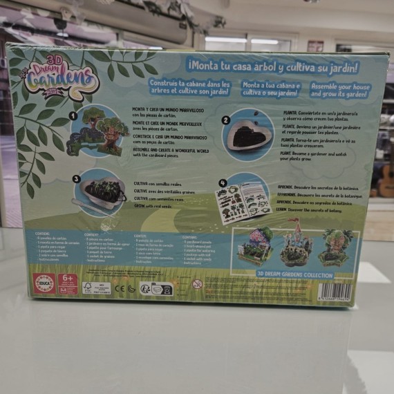 8-8-75315-7-Juegos de mesa 3D Dream Gardens 2 en 1