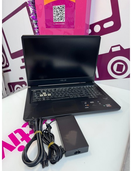 9-9-72437-2-Ordenador Portá Asus TUF Gaming FX705DT-AU018 AMD Ryzen 7-3750H 16GB 512GB SSD GTX 1650 17.3 