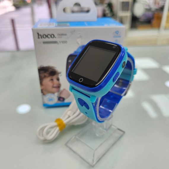 8-8-75352-1-Bebé Y Juguetes Reloj Smart Hoco Children Y100 Blue