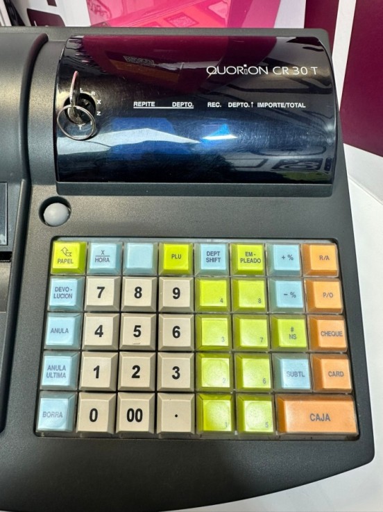 9-9-73886-3-Hogar Y Complementos Caja Registradora Quorion Cr 30t 