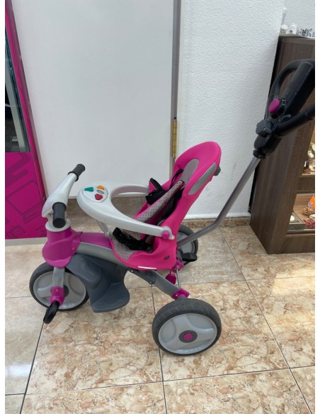 1-1-268394-1-Portabebe Bicicleta Feber Rosa Gris