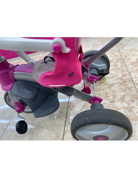 1-1-268394-4-Portabebe Bicicleta Feber Rosa Gris