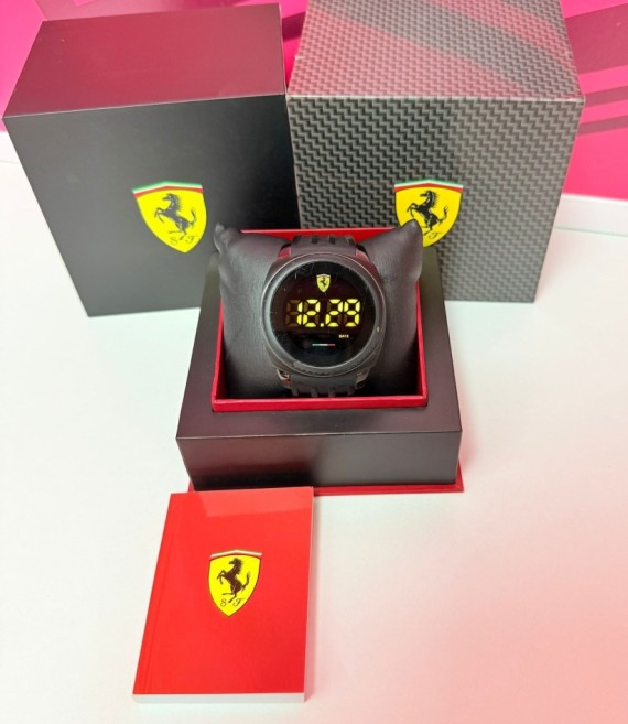 8-8-75396-1-Reloj Pulsera Caballero Reloj Ferrari Aero Touch Digital