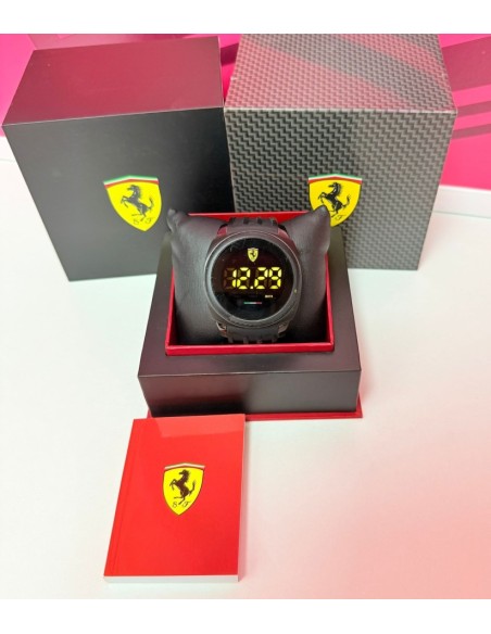 8-8-75396-1-Reloj Pulsera Caballero Reloj Ferrari Aero Touch Digital