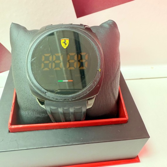 8-8-75396-4-Reloj Pulsera Caballero Reloj Ferrari Aero Touch Digital