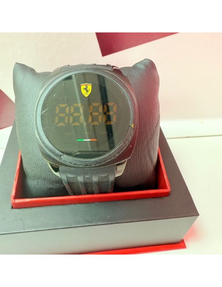 8-8-75396-4-Reloj Pulsera Caballero Reloj Ferrari Aero Touch Digital