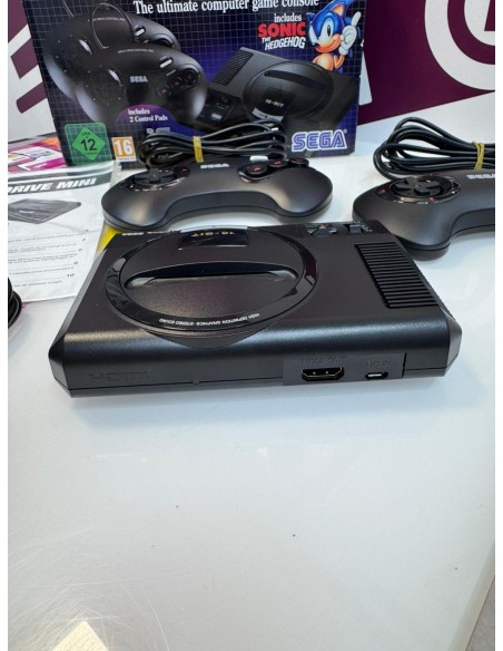 9-9-73828-3-Consola Megadrive Sega Sonic 16 Bit 