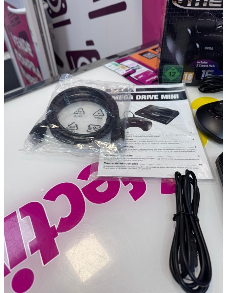 9-9-73828-4-Consola Megadrive Sega Sonic 16 Bit 