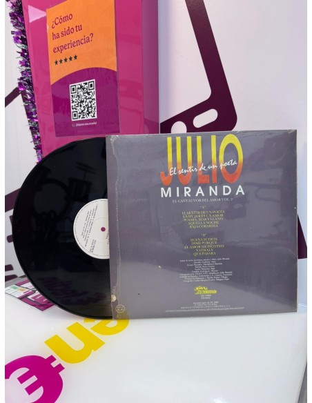 9-9-74947-2-Vinilo Julio Miranda El sentir de un poeta 