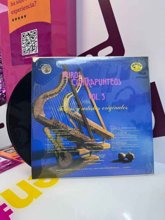 9-9-74946-1-Vinilo Puros contrapunteos cachilapo lo mejor del llano 
