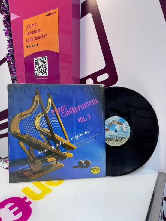 9-9-74946-2-Vinilo Puros contrapunteos cachilapo lo mejor del llano 