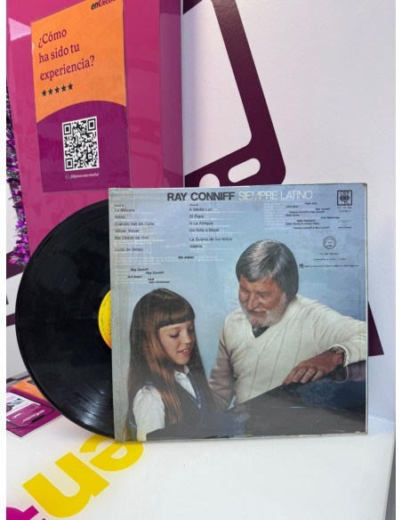 9-9-74933-2-Vinilo ray conniff siempre latino 