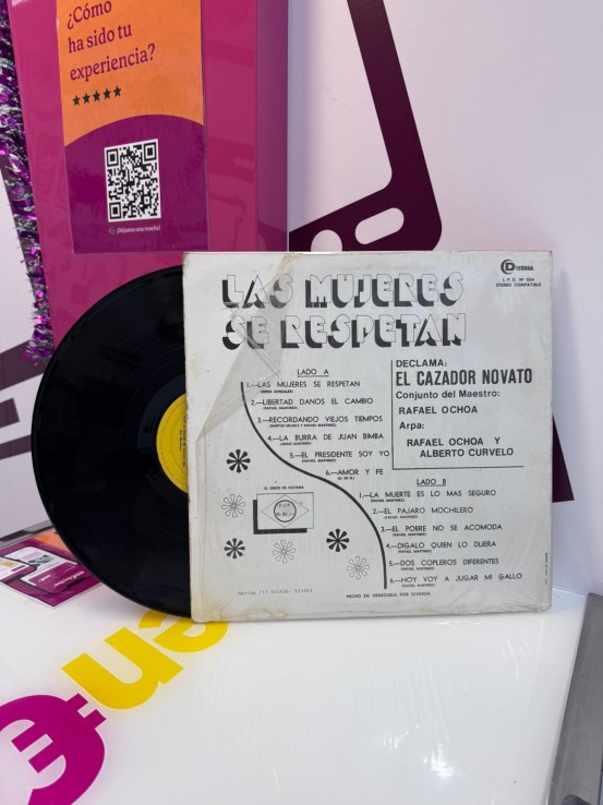 9-9-74897-2-Vinilo Las mujeres se respetan