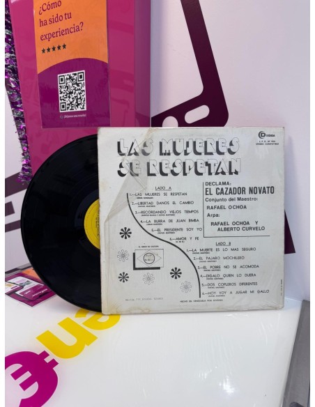 9-9-74897-2-Vinilo Las mujeres se respetan