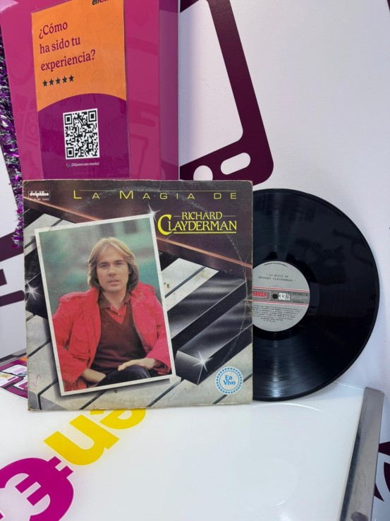 9-9-74964-1-Vinilo La magia Richard Clayderman 