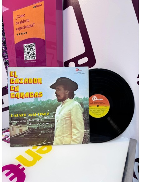 9-9-74957-1-Vinilo El cazador en Caracas Rafael Martinez 