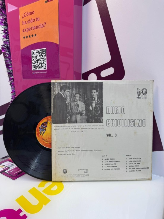 9-9-74878-2-Vinilo Dueto Criollisimo Vol. 3