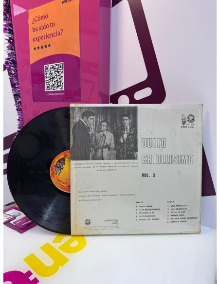 9-9-74878-2-Vinilo Dueto Criollisimo Vol. 3
