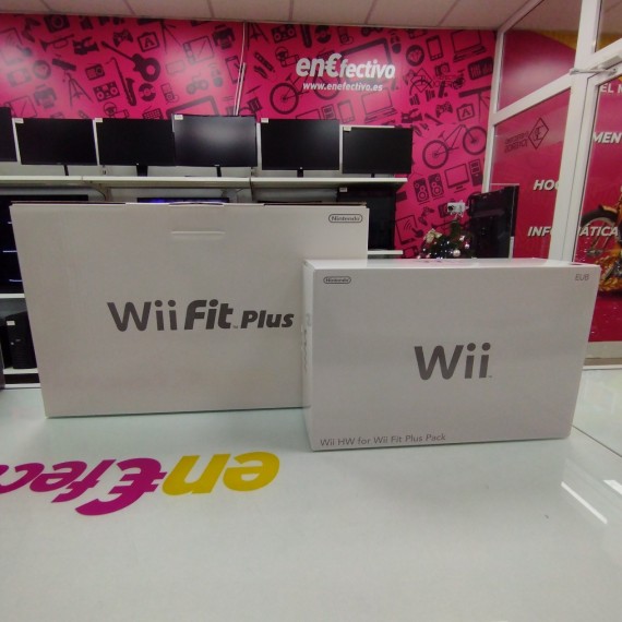6-6-166596-4-Consola Wii Fit Plus Pack Negra