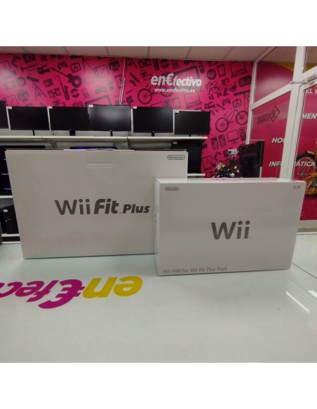 6-6-166596-4-Consola Wii Fit Plus Pack Negra