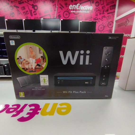 6-6-166596-5-Consola Wii Fit Plus Pack Negra