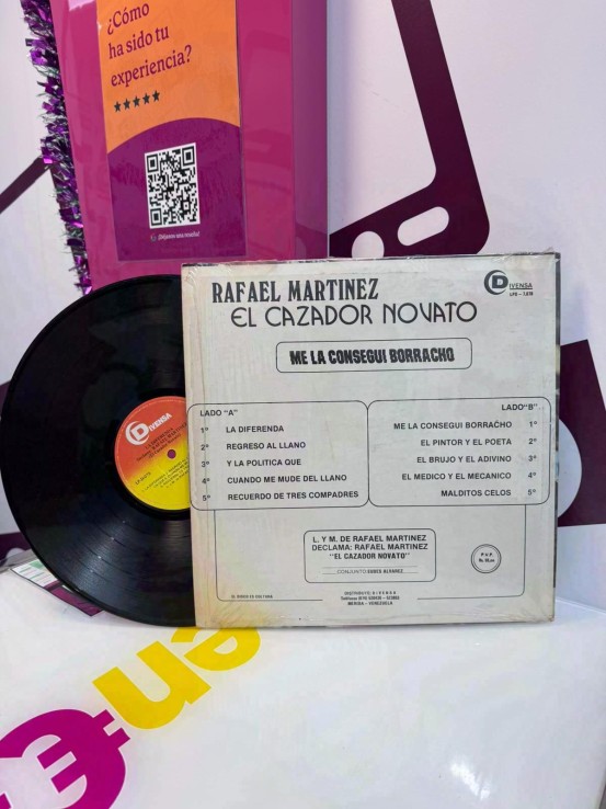 9-9-74926-2-Vinilo El cazador novato rafael martinez me la consegui borracho 