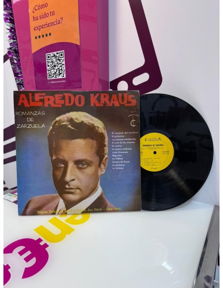 9-9-74881-1-Vinilo Alfredo Kraus Romanzas de zarzuela