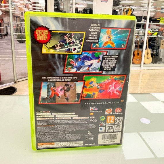 8-8-75452-3-Videojuego Xbox 360 Dragonball raging blast2