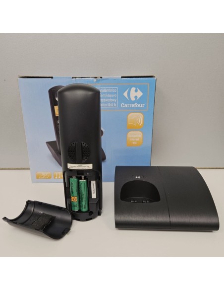 8-8-75431-5-Teléfono Fijo Inalámbrico Carrefour compatible internet box 